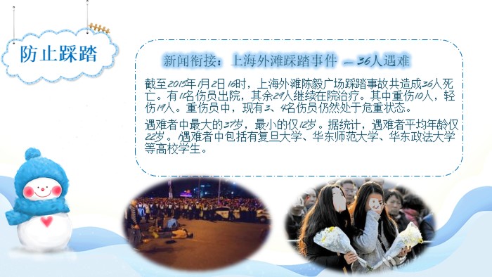 小学生寒假安全ppt模板