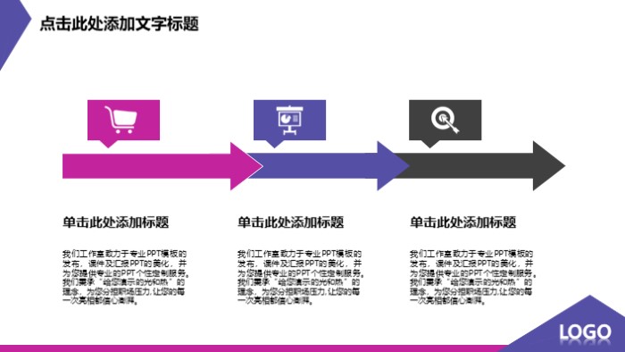 物业行业发展规划ppt模板