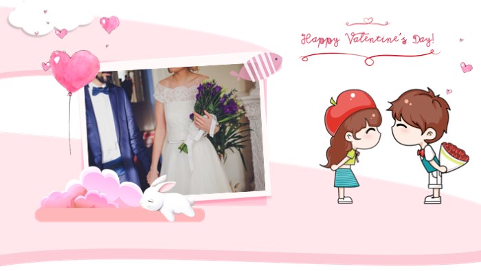 爱情表白音乐ppt模板