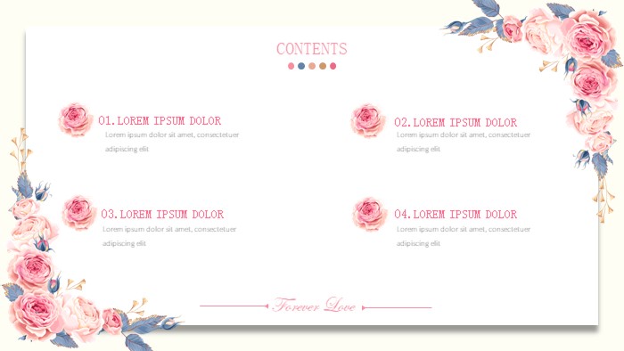 唯美情侣表白ppt模板