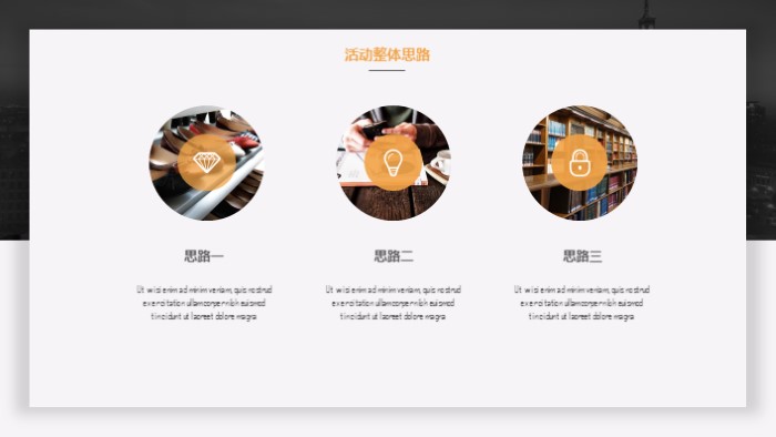 年度预算说明ppt模板