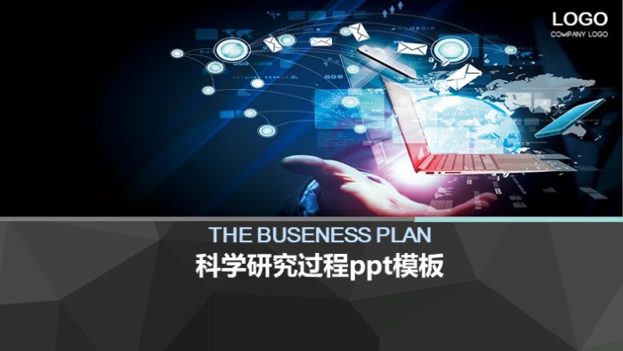 科学研究过程ppt模板
