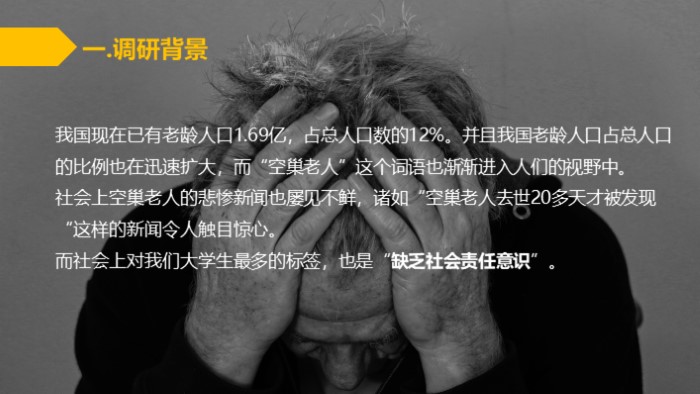 设计类社会实践ppt模板