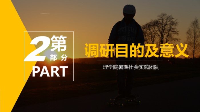 设计类社会实践ppt模板