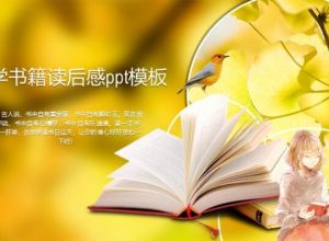 哲学书籍读后感ppt模板