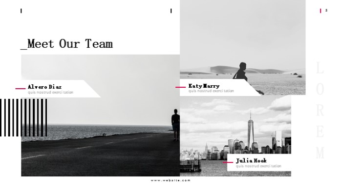 时尚潮流主题ppt模板