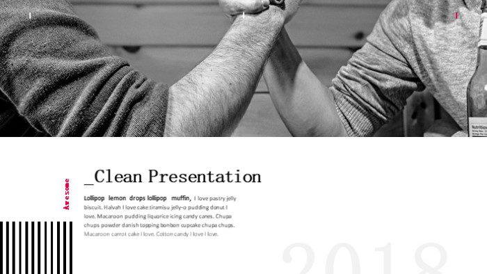 时尚潮流主题ppt模板