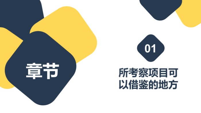 酒店特色项目介绍ppt模板