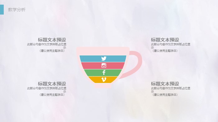 教学质量分析ppt模板