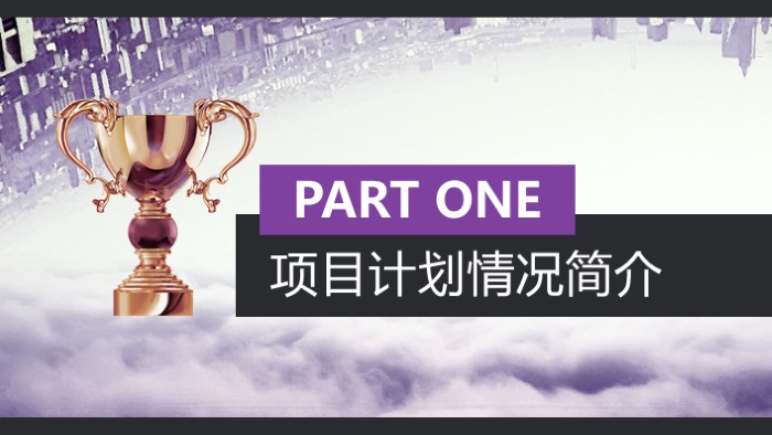 酒店行业项目介绍ppt模板