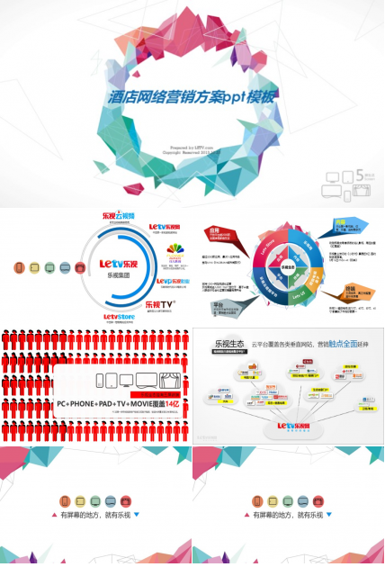 酒店网络营销方案ppt模板