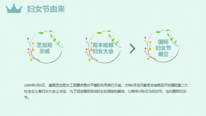 妇女节母女诉心声ppt模板