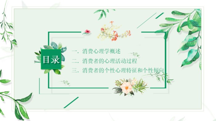 消费者权益保护法ppt模板