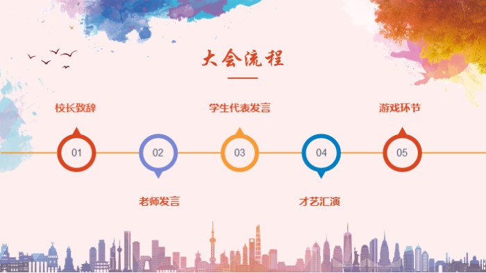 学校迎新晚会策划方案ppt模板