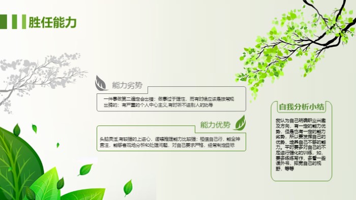 大学生职业道德规划ppt模板