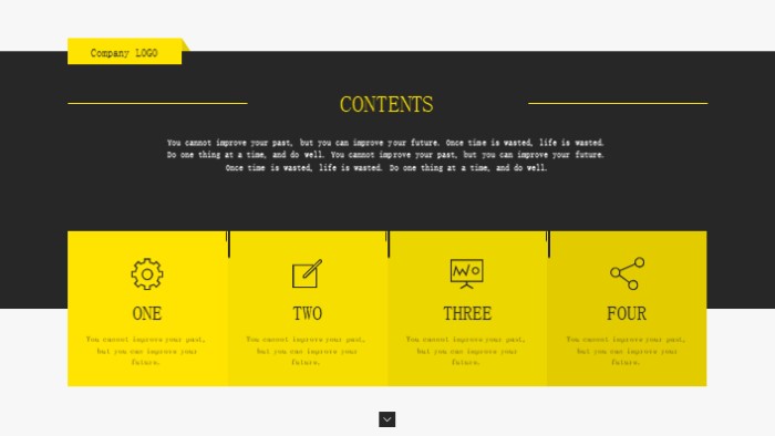 公园成本分析ppt模板