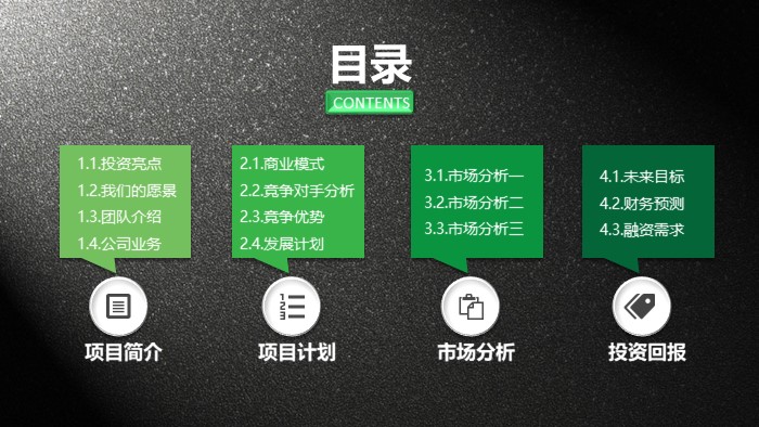项目成本分析ppt模板