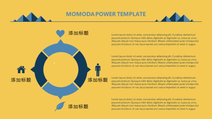 零售行业月报ppt模板