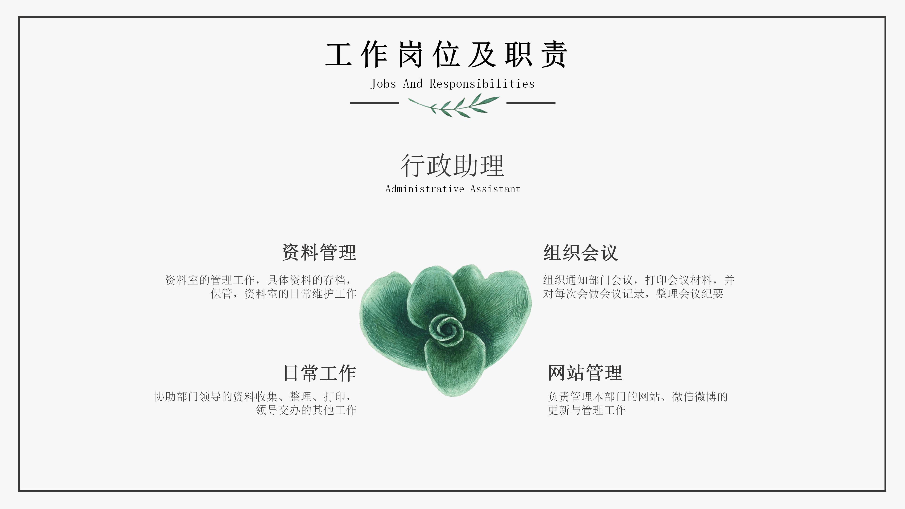 物业进度管理ppt模板