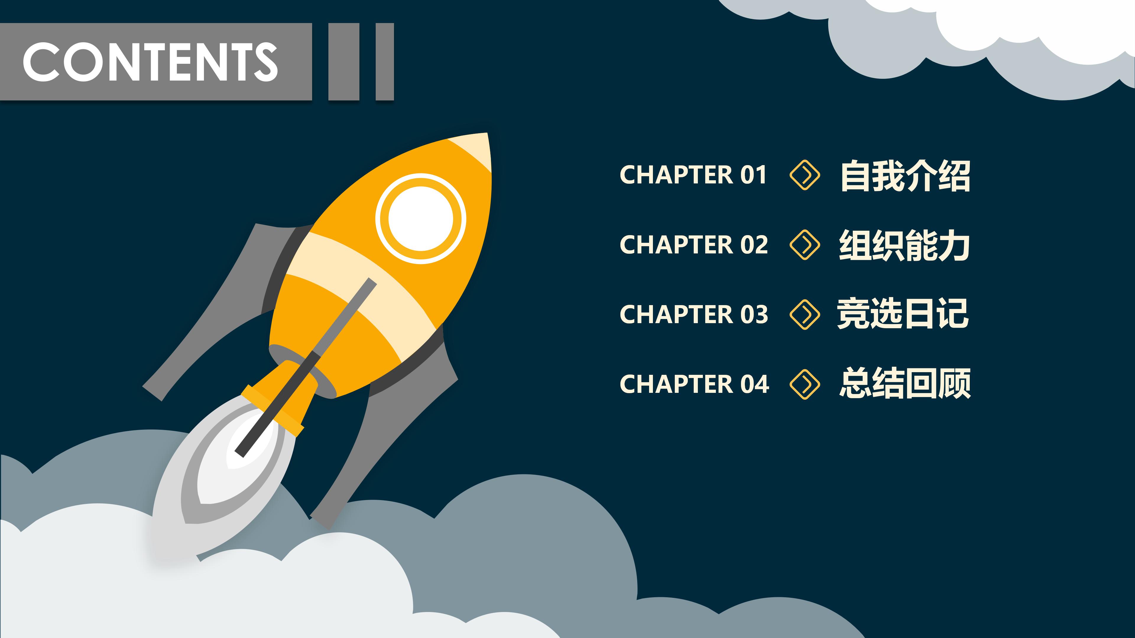 大学生竞选述职ppt模板