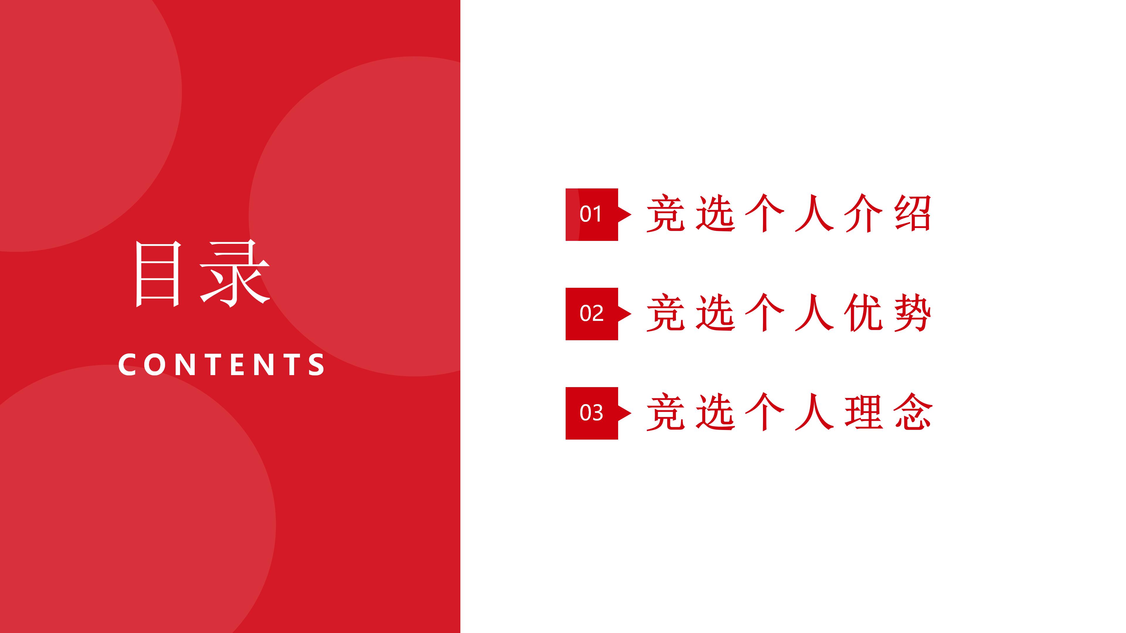 大学生学生会主席竞选ppt模板