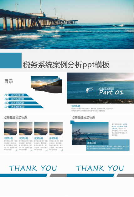 税务系统案例分析ppt模板