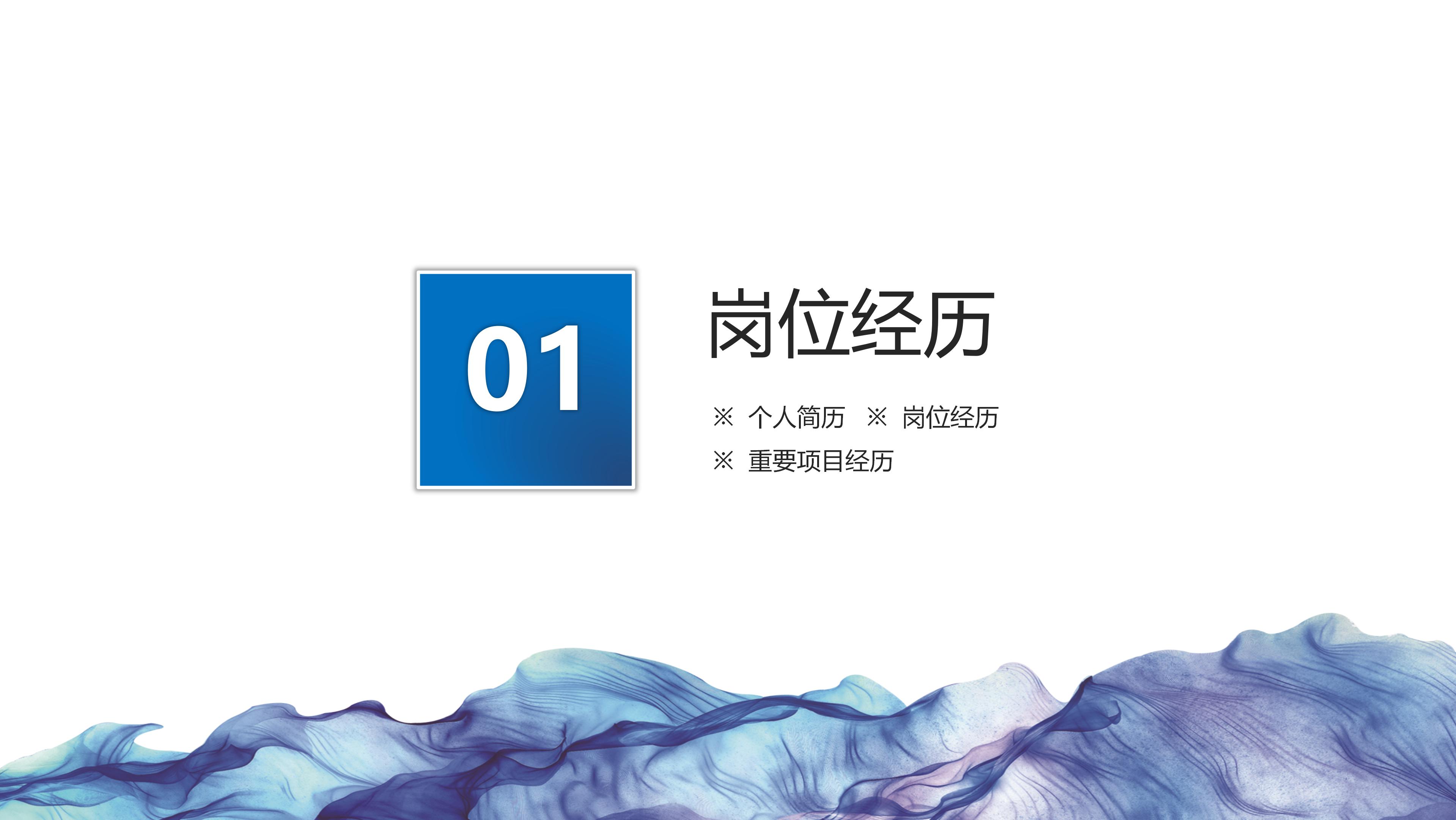 中层干部竞聘ppt模板