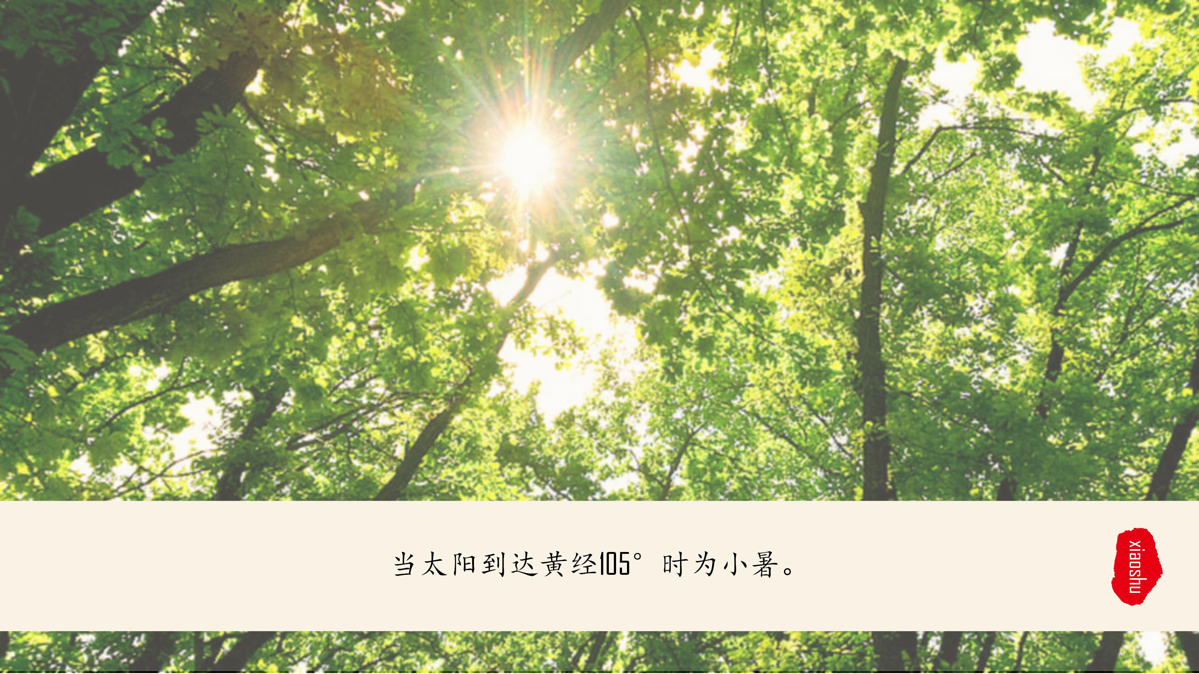 二十四节气之小暑生活常识介绍ppt模板