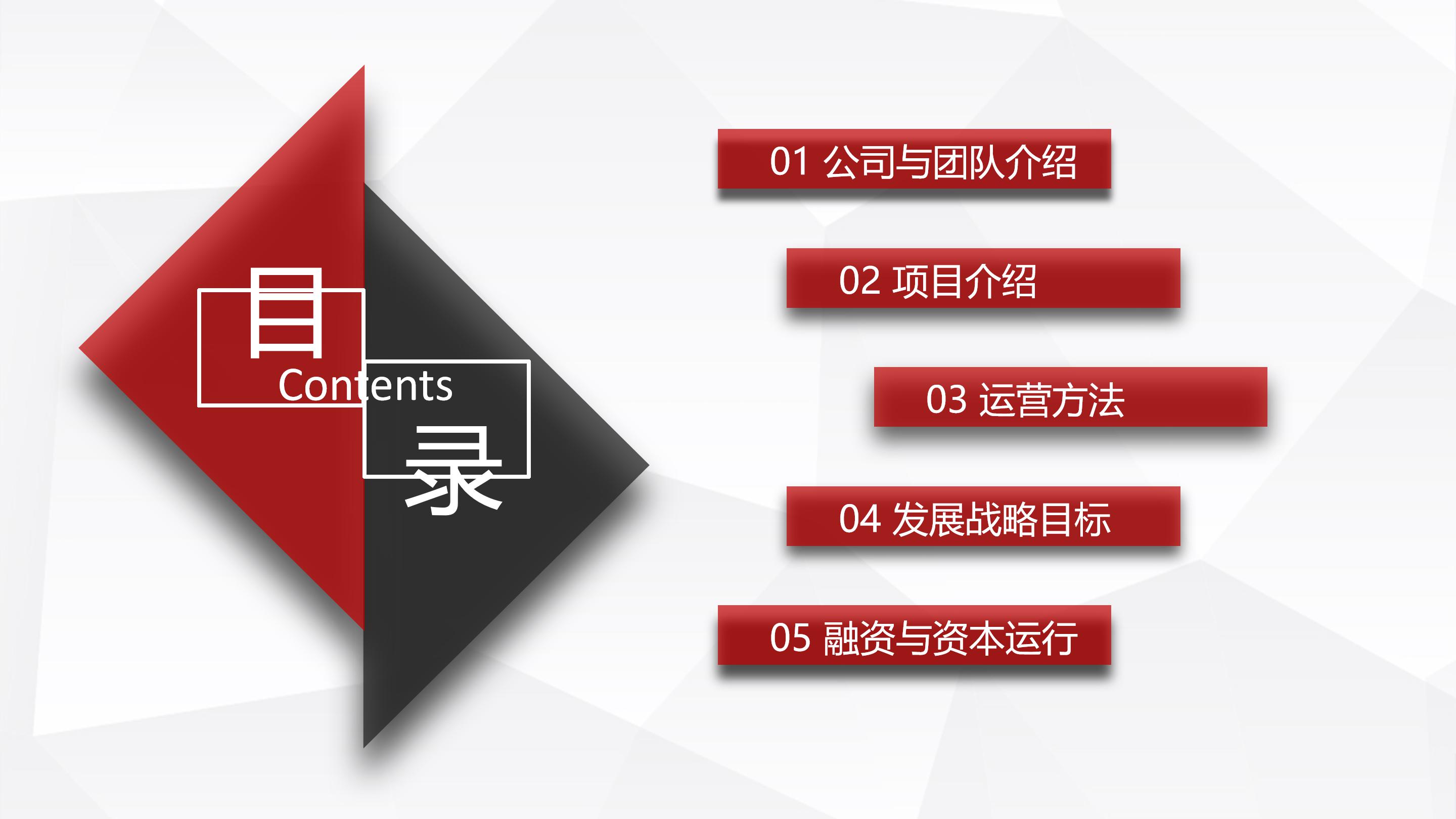 工程项目竞标ppt模板