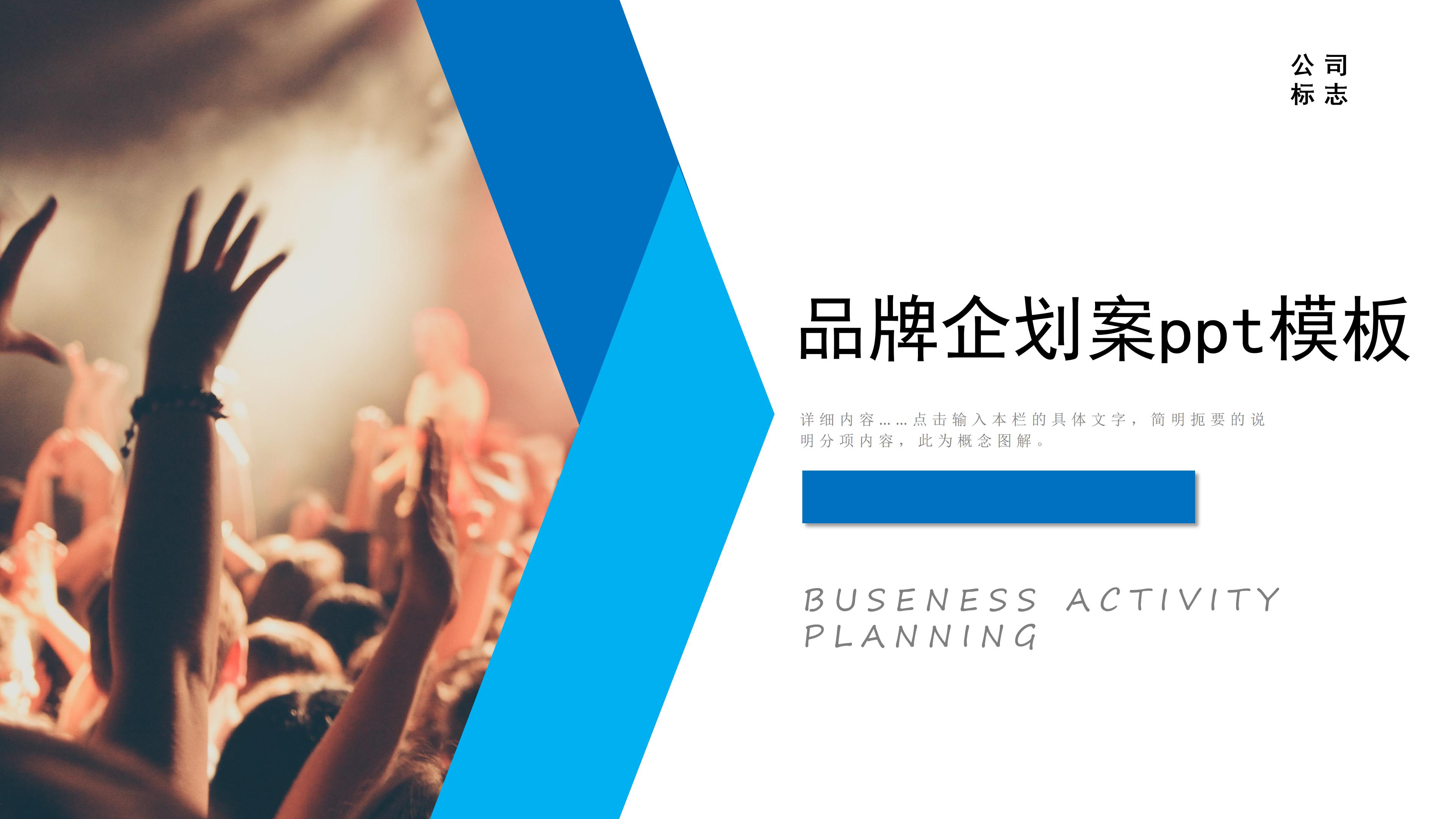 品牌企划案ppt模板