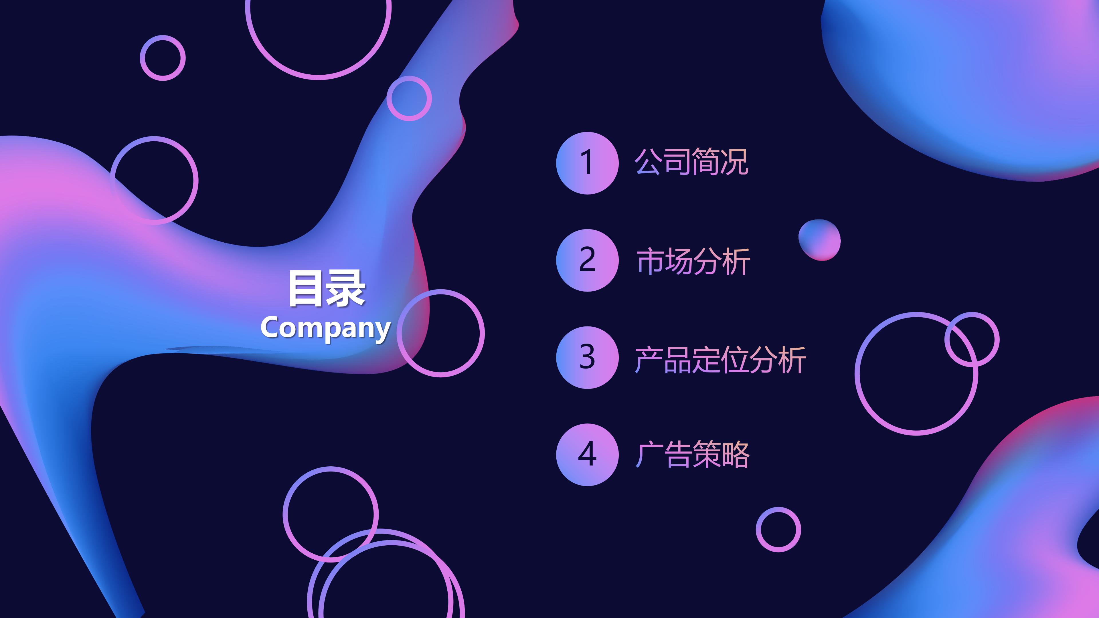 电商推广企划案ppt模板