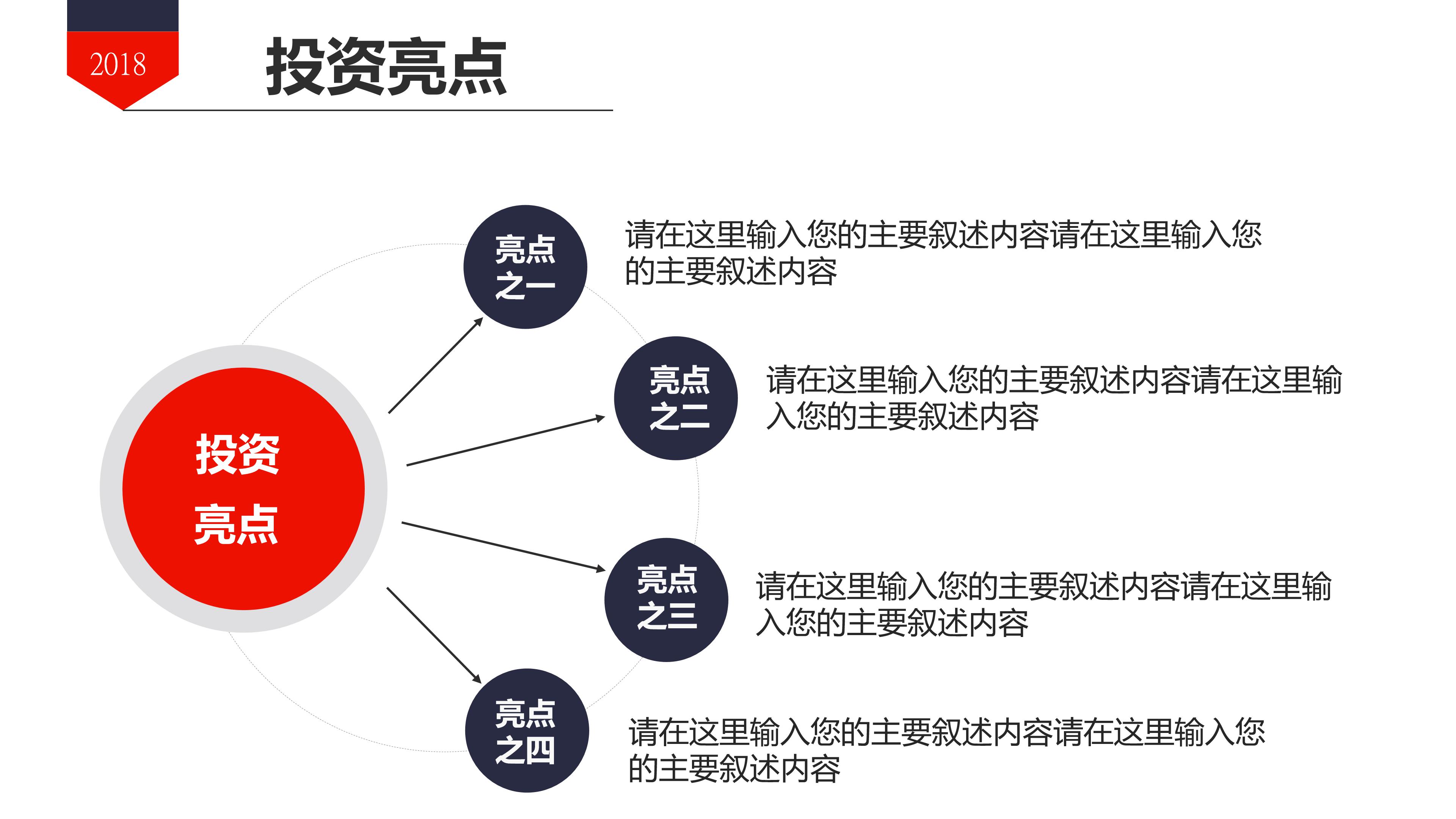 节能公司企划案ppt模板