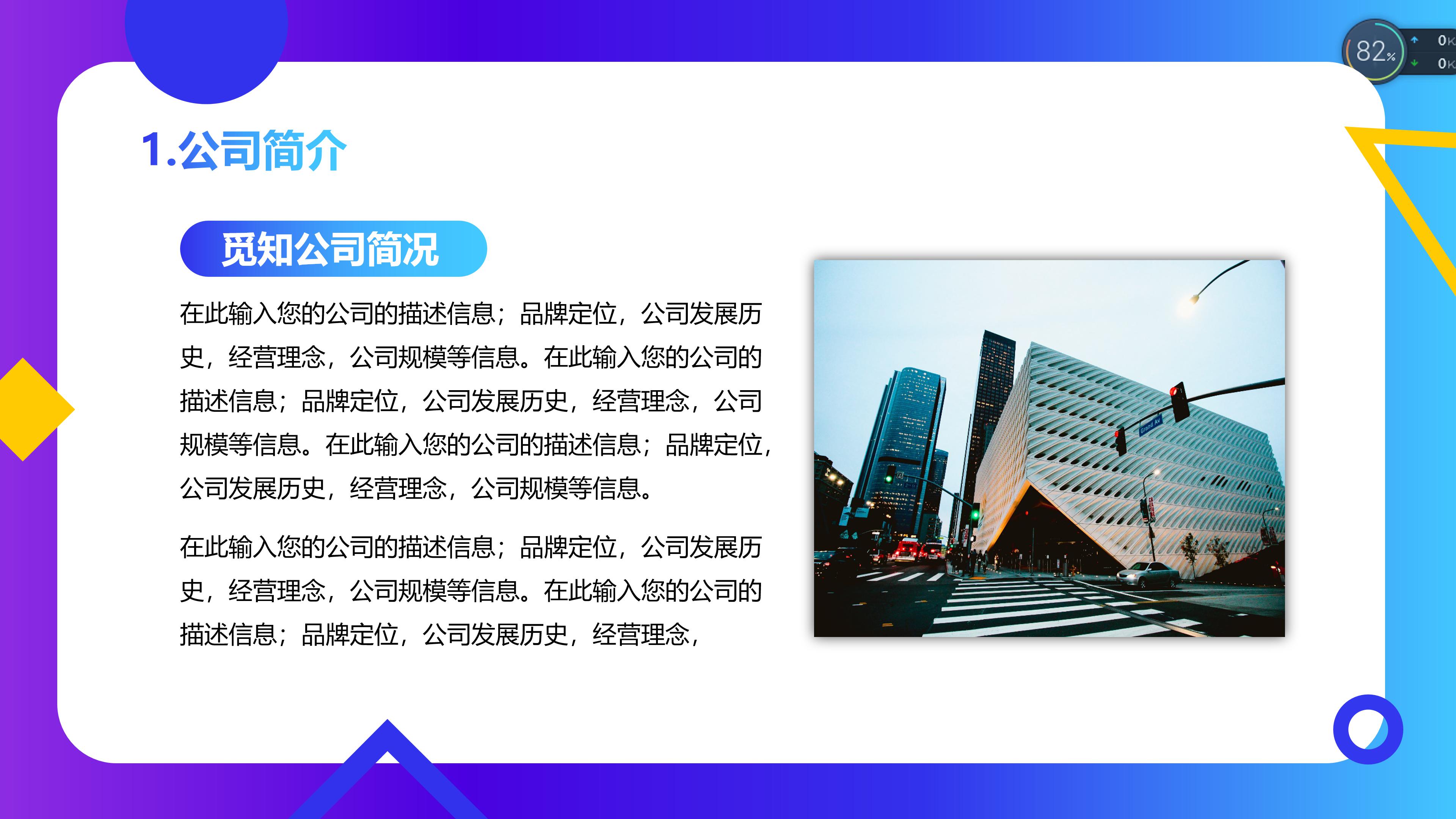 企业投资企划案ppt模板