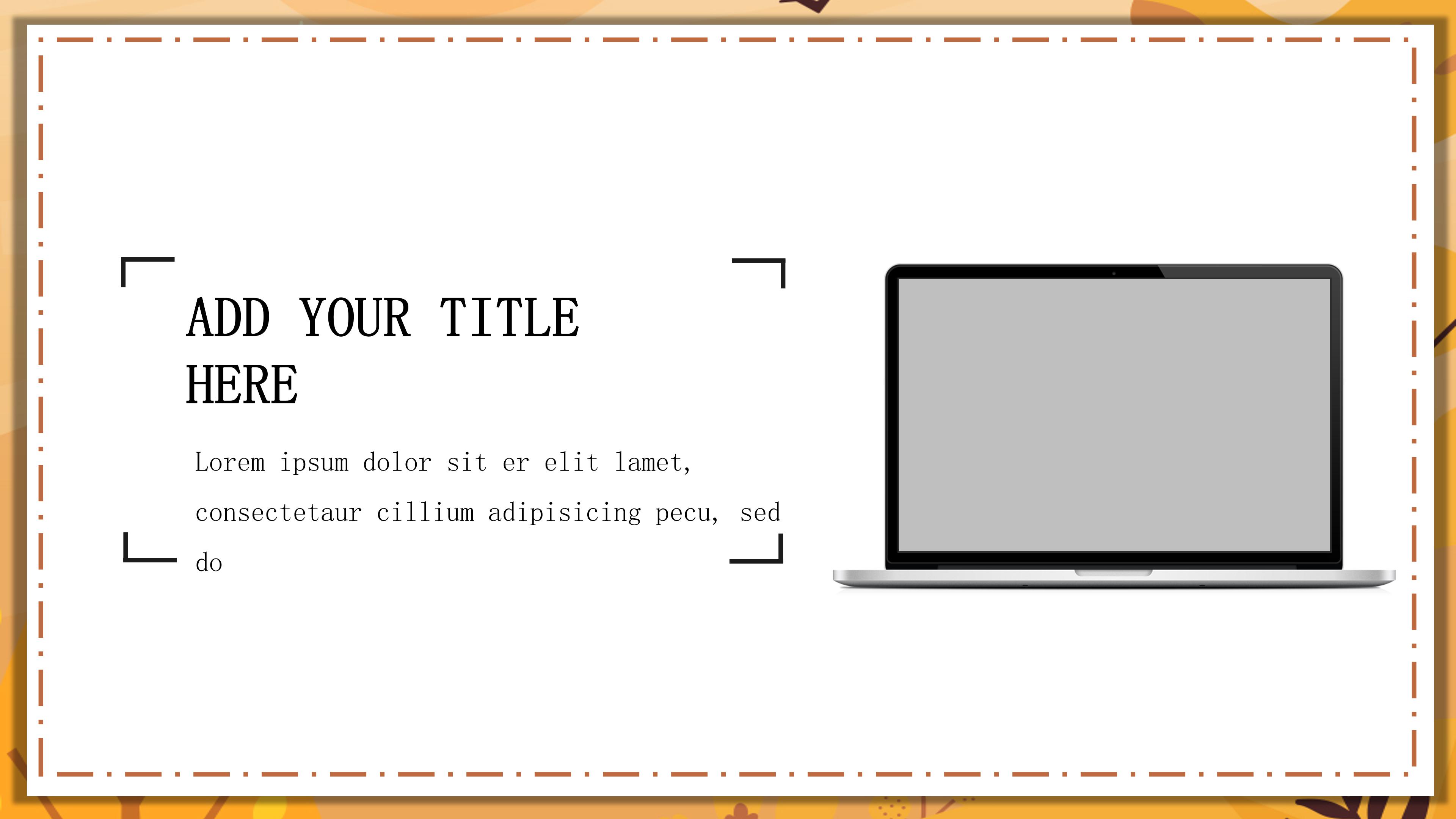 视频兴趣爱好ppt模板