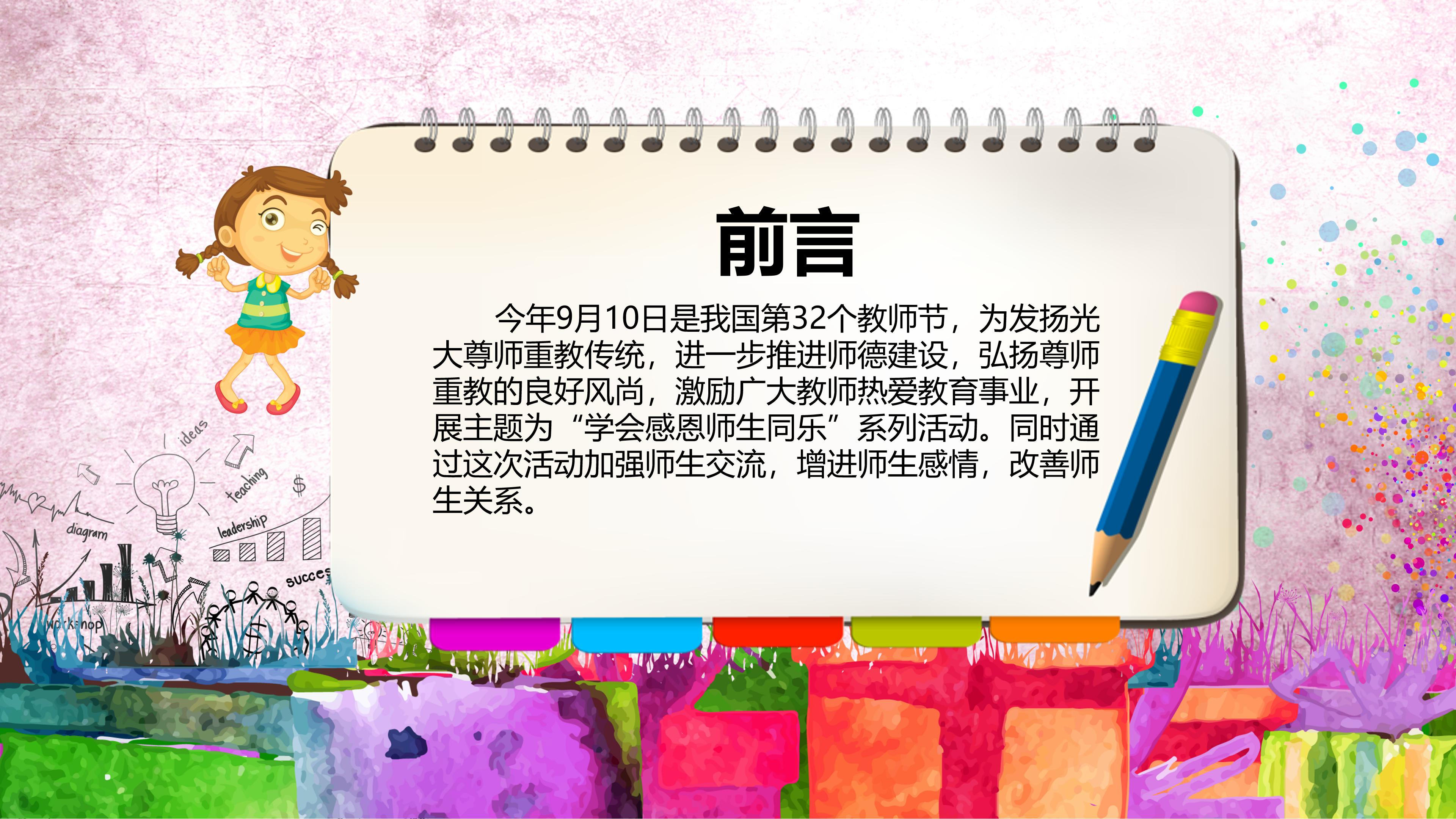 幼儿英语说课稿ppt模板