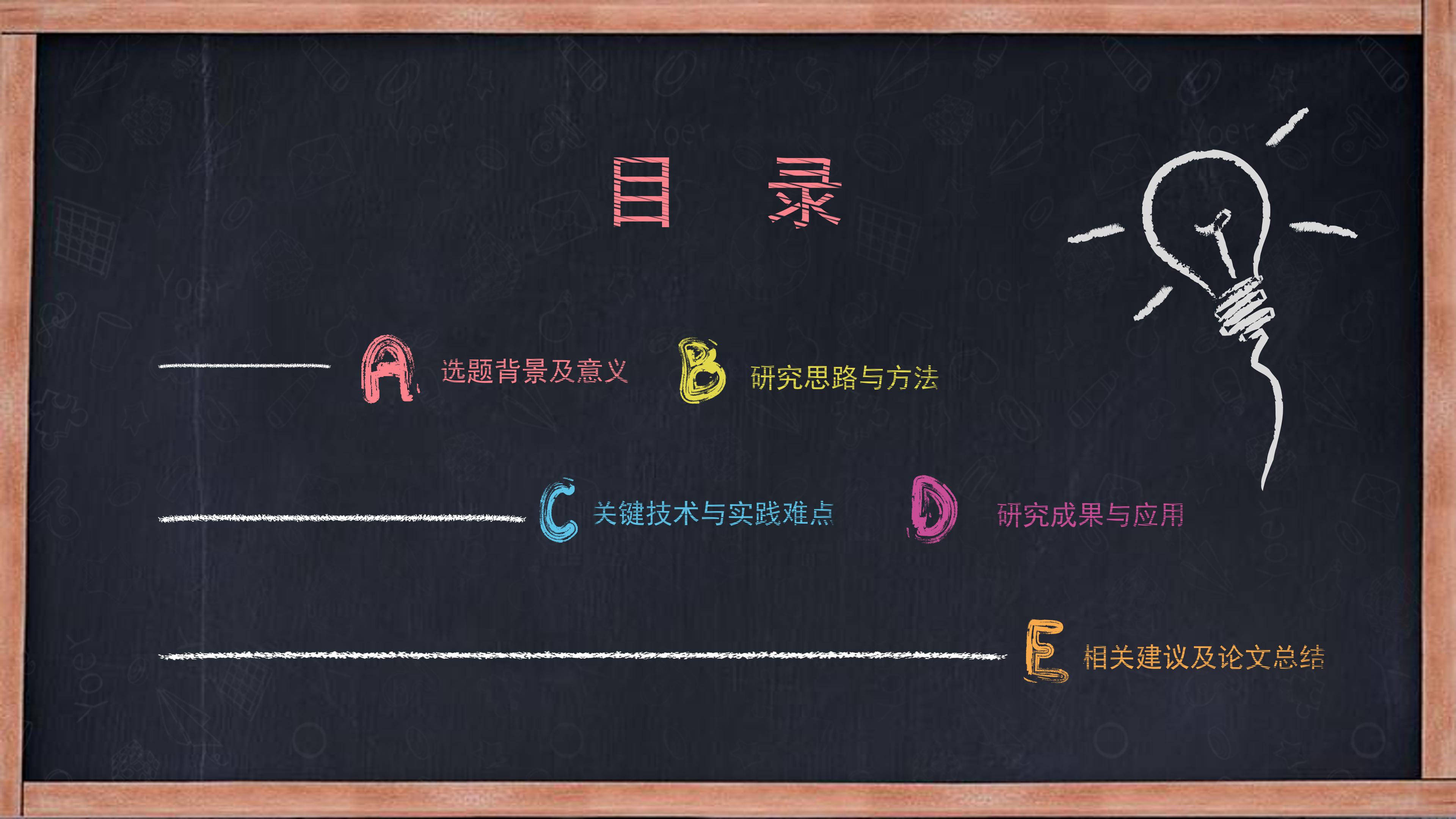 挑战杯立项答辩ppt模板