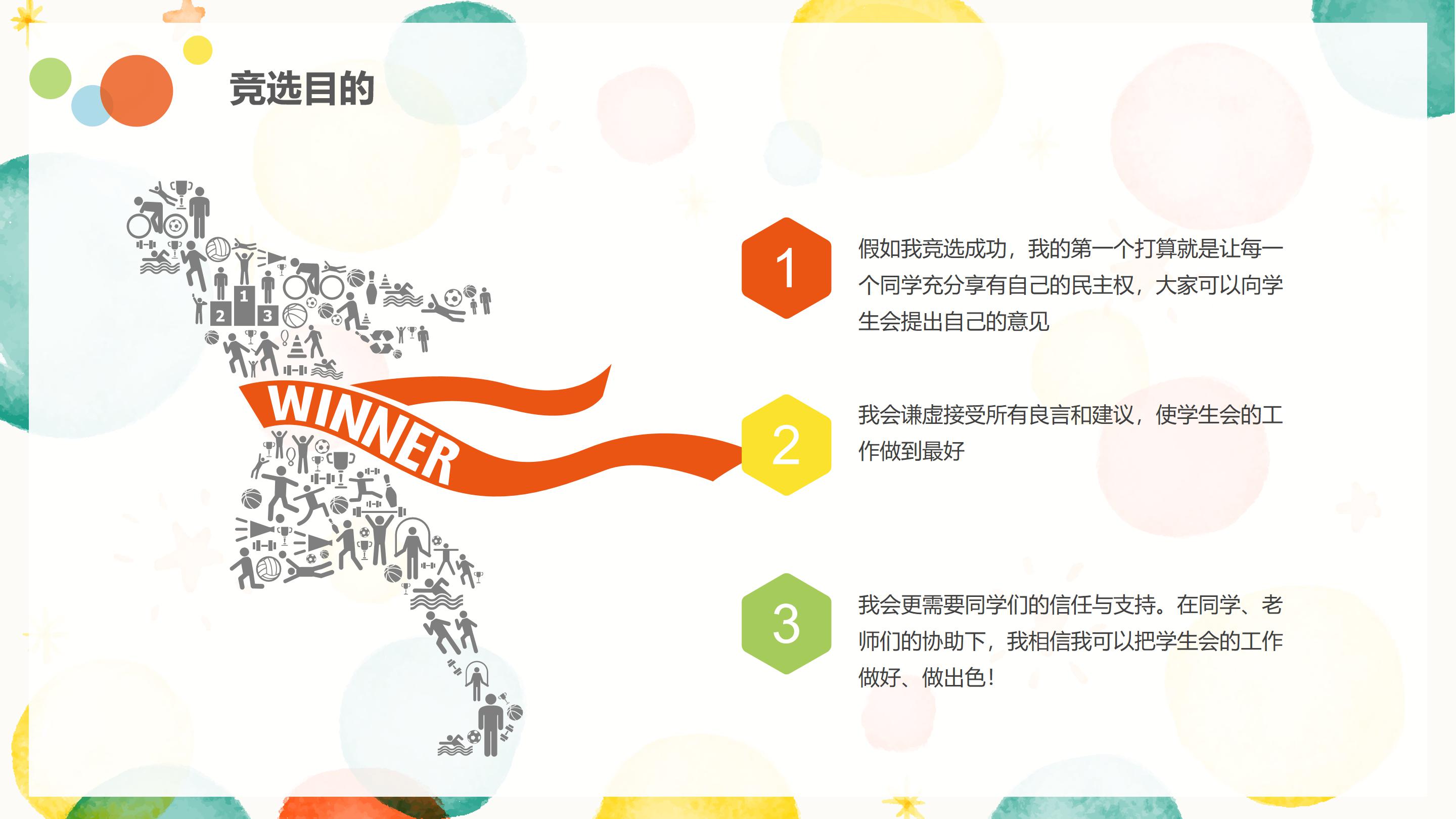 大学外联部部长竞选ppt模板