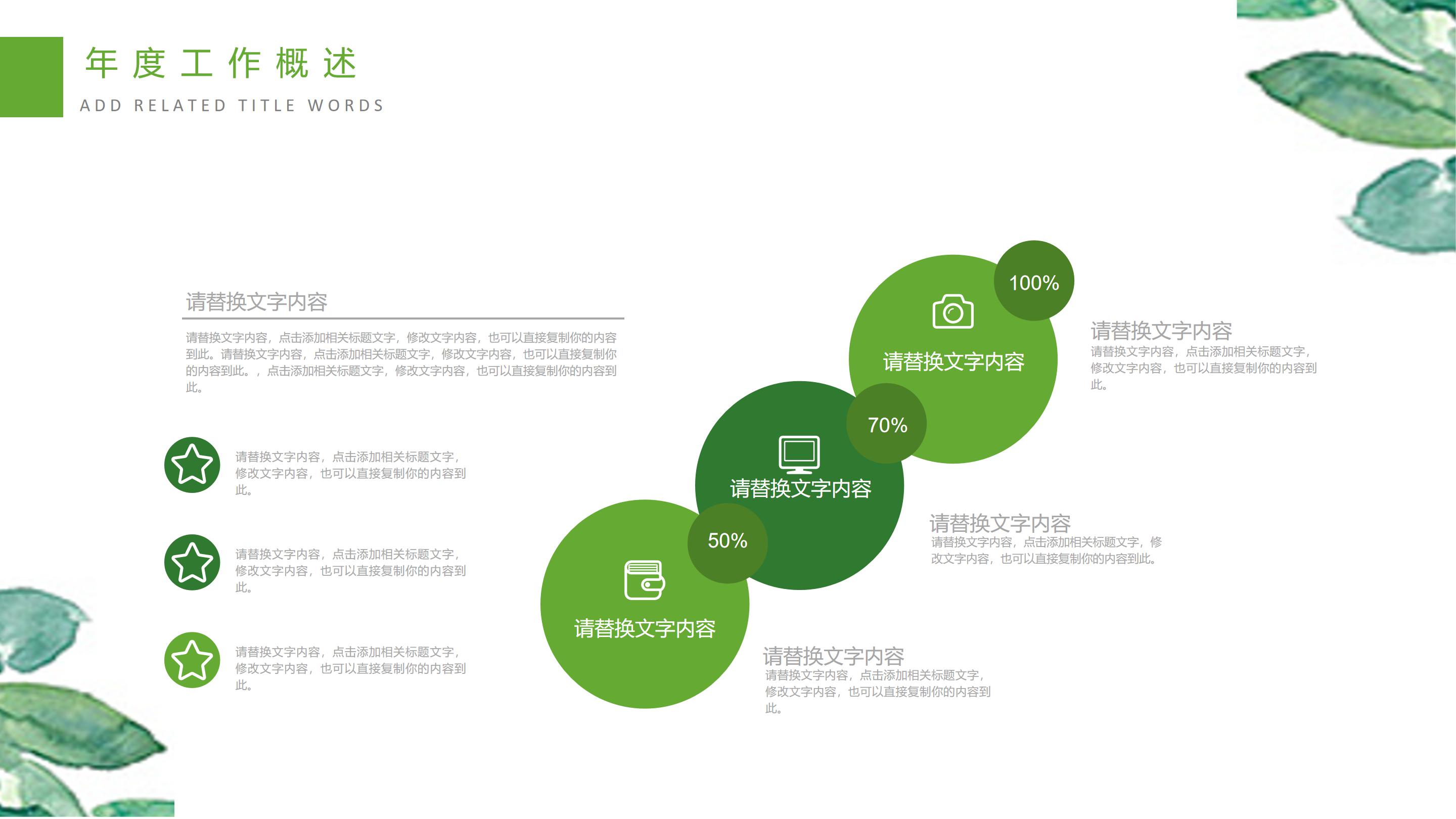 java试用期总结ppt模板