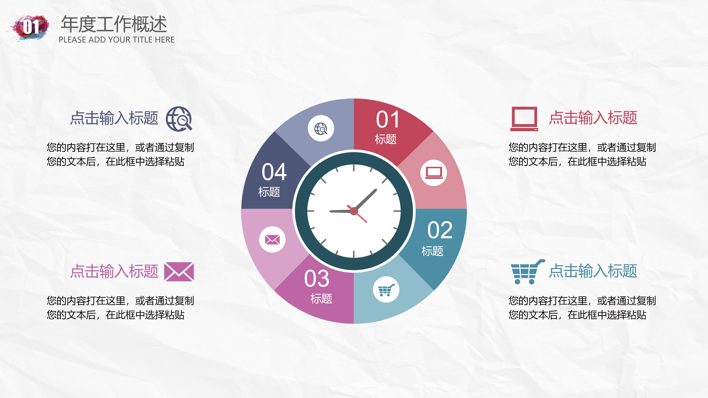 文控文员试用期转正ppt模板