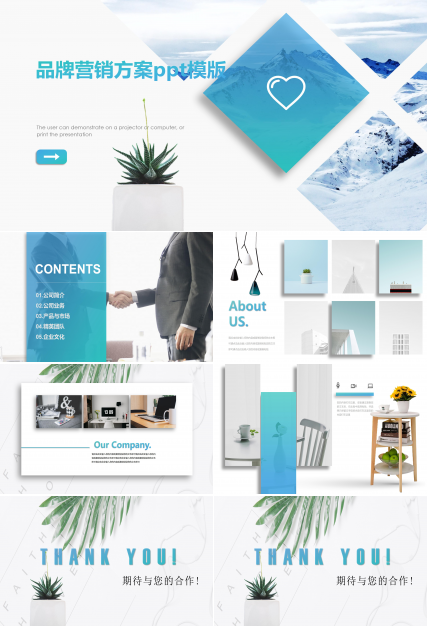 品牌营销方案ppt模版