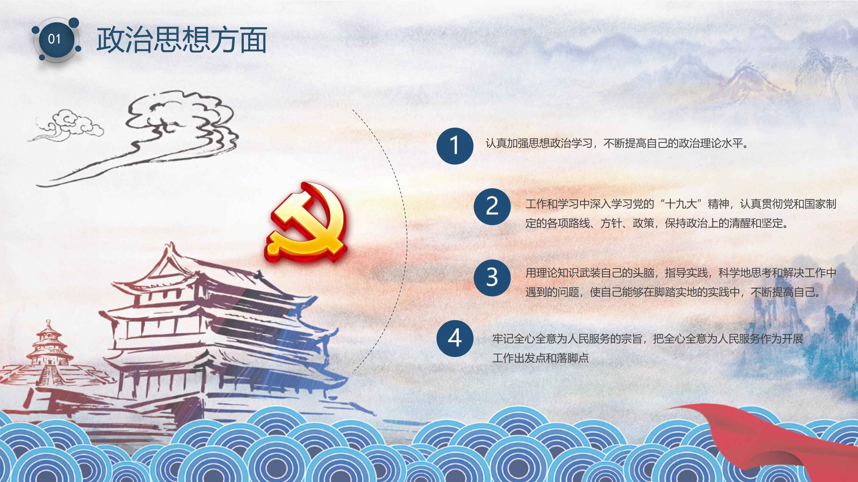 内审员转正申请ppt模板