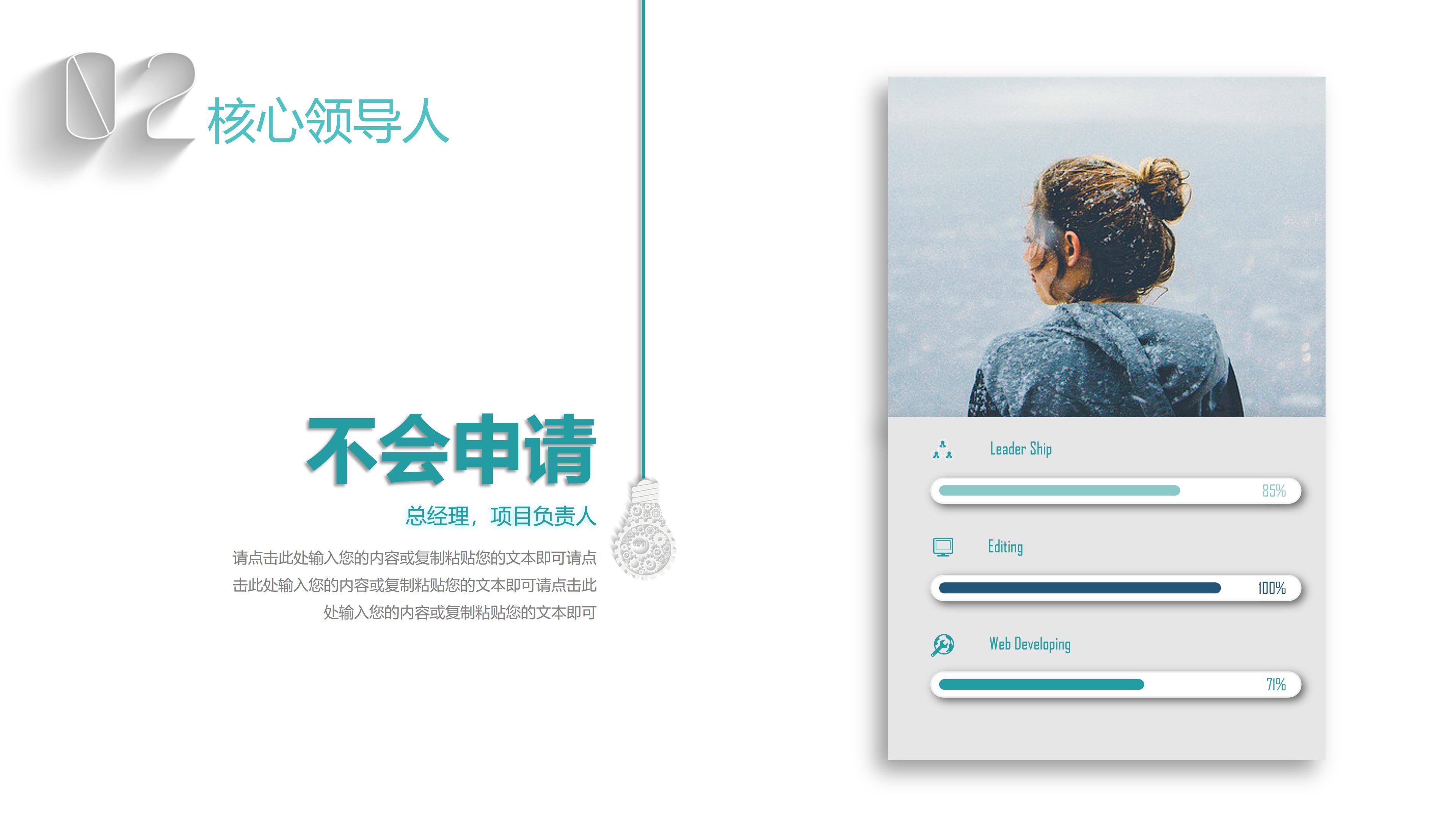 美容院方案设计ppt模板