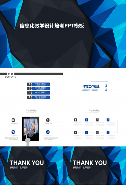 信息化教学设计培训ppt模板