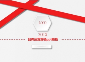 品牌运营营销ppt模板