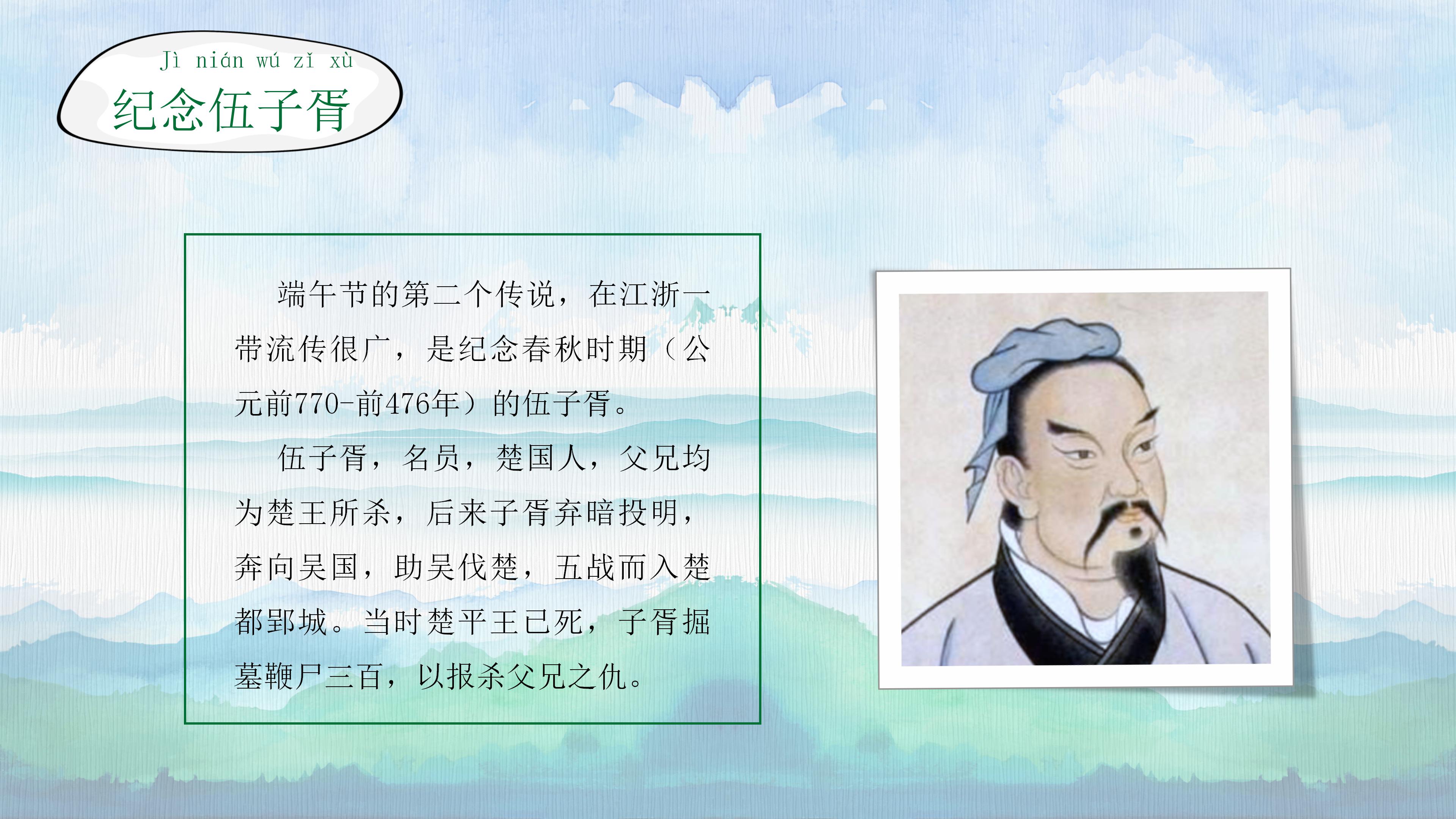 五月初五端午节传统文化介绍ppt模板