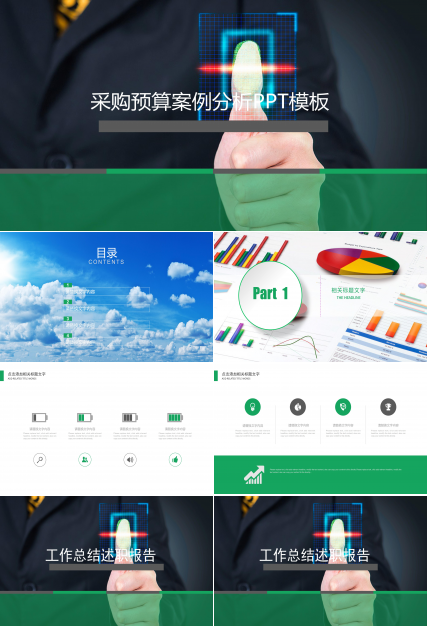 采购预算案例分析ppt模板