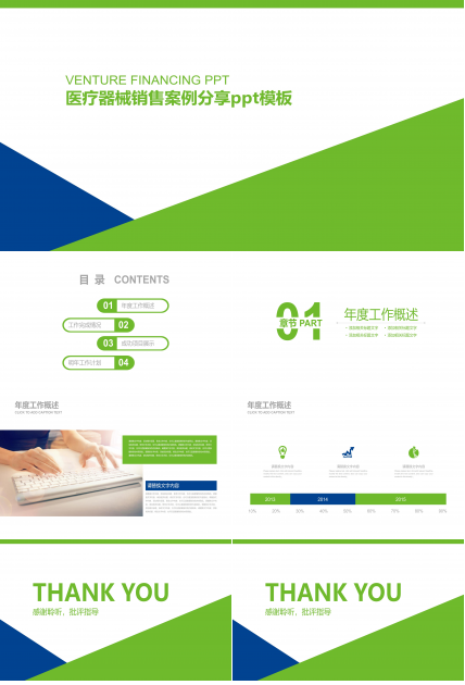 医疗器械销售案例分享ppt模板