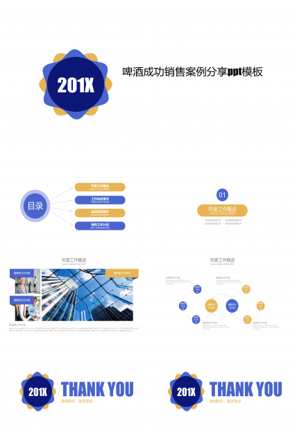 啤酒成功销售案例分享ppt模板