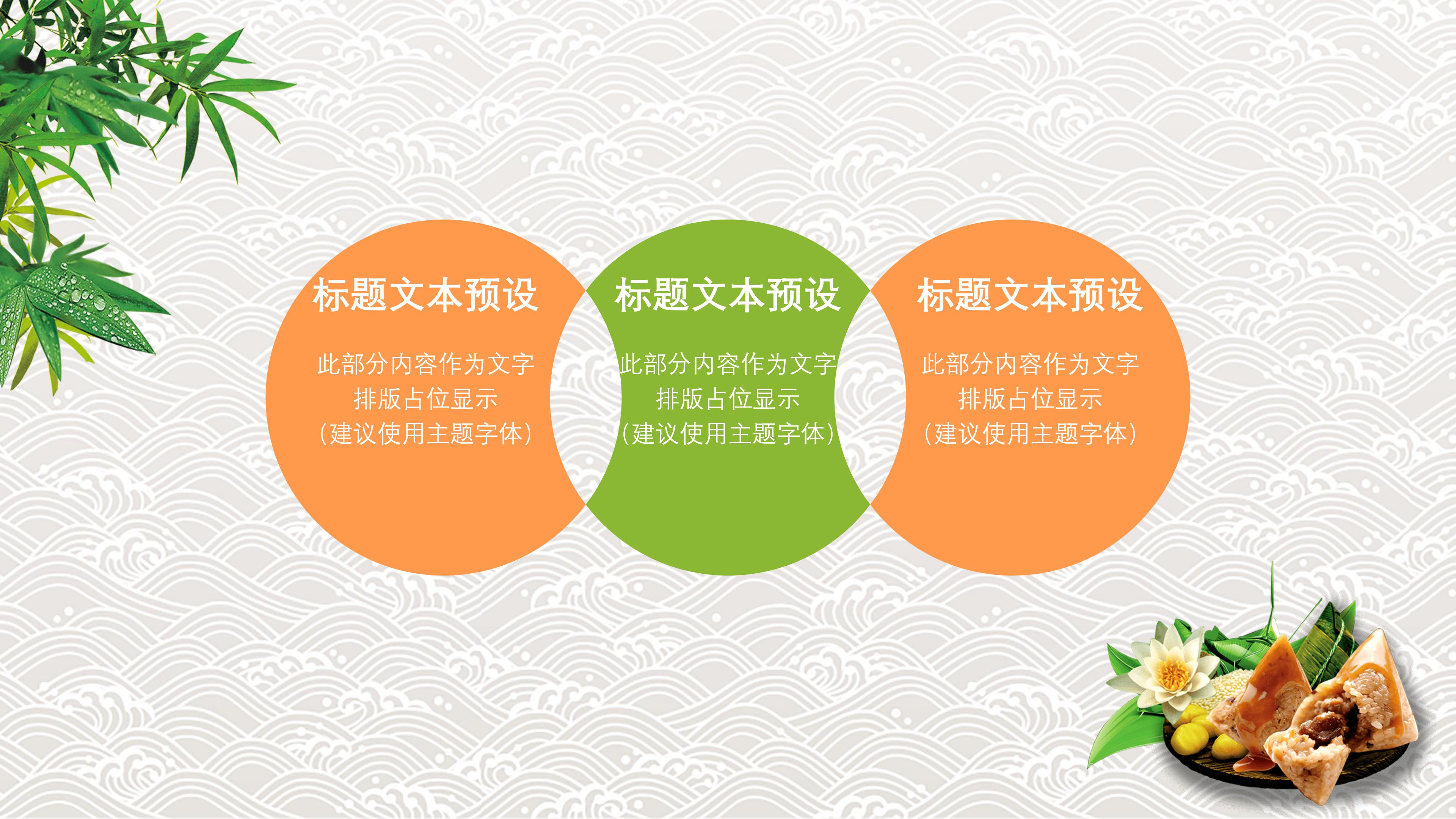 端午节大型活动策划ppt模板