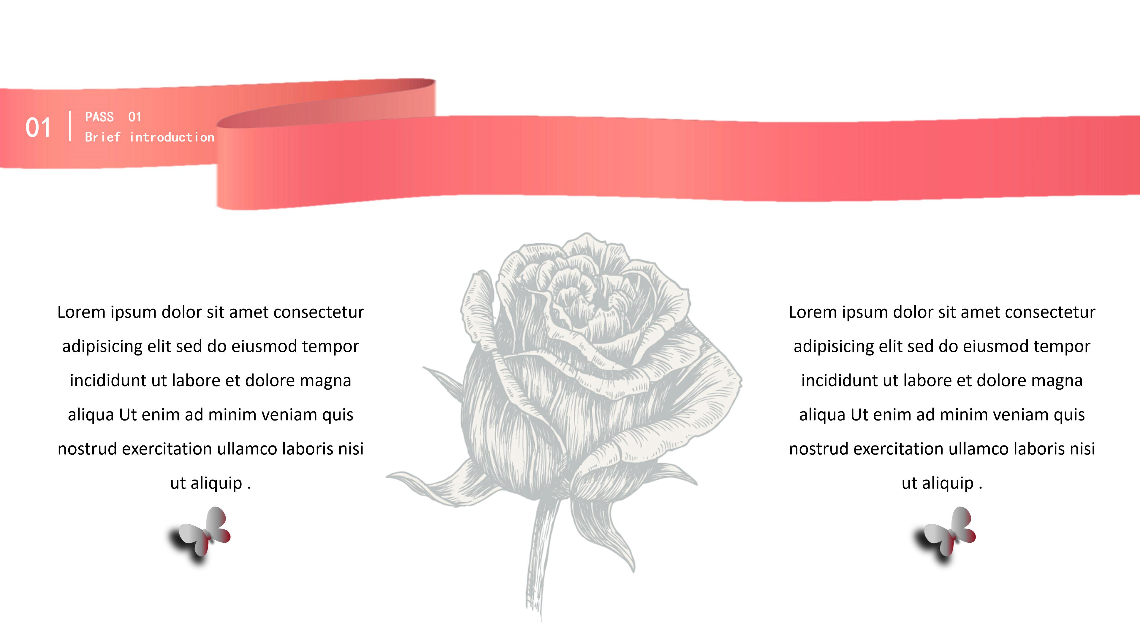 动画项目策划书ppt模板